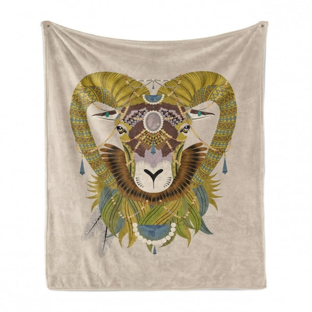 Cozy Plush for Indoor and Outdoor Use 60 x 80 Ambesonne Goat Soft Flannel Fleece Throw Blanket Sumptuous Goat Head with Bighorn Abstract Animal Design Multicolor Cozy Plush for Indoor and Outdoor Use 60 x 80 Ambesonne Goat Soft Flannel Fleece Throw Blanket Sumptuous Goat Head with Bighorn Abstract Animal Design Multicolor